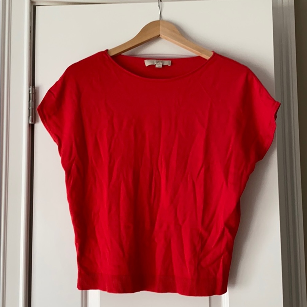 LOFT short-sleeve sweater